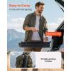 imageVEVOR Deer Drag Sled 728 x 228 in 550lbs Heavy Duty Yard Utility Sled TearResistant PE Drag Glider Mat with Ropes ampamp Handle Thickened Game Hauler for Firewood Ice Fishing Hauling Hunting