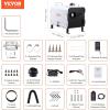 imageVEVOR Diesel Heater 8KW DC 12V24V All in One Portable Diesel Air Heater with Bluetooth APP Control Remote Control and LCD Screen 19 Gal Fuel Tank for Trucks Vans RVs Campers and GaragesWhite