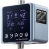 imageVEVOR Digital Smart Instant Hot Water Recirculating Pump Kit with Builtin Thermostat Timer Digital Screen Under Sink Recirculation Circulation Circulator Pump System for House Water Heaters