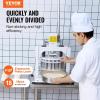 imageVEVOR Dough Divider18PCS Manual Dough Divider Cutter211oz  988oz Dough Press Dough Cutting with 304 Stainless Steel Tray and BladePastry Divider for BakeryRestaurantCommercial Food Preparation18PCSManual