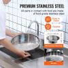 imageVEVOR Dough Divider18PCS Manual Dough Divider Cutter211oz  988oz Dough Press Dough Cutting with 304 Stainless Steel Tray and BladePastry Divider for BakeryRestaurantCommercial Food Preparation20PCSAutomatic