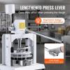 imageVEVOR Dough Divider18PCS Manual Dough Divider Cutter211oz  988oz Dough Press Dough Cutting with 304 Stainless Steel Tray and BladePastry Divider for BakeryRestaurantCommercial Food Preparation18PCSManual