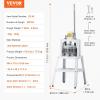 imageVEVOR Dough Divider18PCS Manual Dough Divider Cutter211oz  988oz Dough Press Dough Cutting with 304 Stainless Steel Tray and BladePastry Divider for BakeryRestaurantCommercial Food Preparation40PCSManual