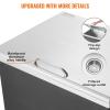 imageVEVOR Drop in Ice Chest 20quot L x 16quot W x 13quot H Stainless Steel Ice Cooler Commercial Ice Bin with Hinged Cover 40 qt Outdoor Kitchen Ice Bar DrainPipe and Drain Plug Included for Cold Wine Beer28L x 14W x 17H Inch