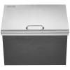 imageVEVOR Drop in Ice Chest 20quot L x 16quot W x 13quot H Stainless Steel Ice Cooler Commercial Ice Bin with Hinged Cover 40 qt Outdoor Kitchen Ice Bar DrainPipe and Drain Plug Included for Cold Wine Beer20L x 16W x 13H Inch