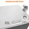 imageVEVOR Drop in Ice Chest 20quot L x 16quot W x 13quot H Stainless Steel Ice Cooler Commercial Ice Bin with Hinged Cover 40 qt Outdoor Kitchen Ice Bar DrainPipe and Drain Plug Included for Cold Wine Beer20L x 16W x 13H Inch