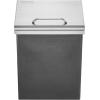 imageVEVOR Drop in Ice Chest 24quotL x 18quotW x 13quotH Stainless Steel Ice Cooler Commercial Ice Bin with Sliding Cover 409 qt Outdoor Kitchen Ice Bar Drainpipe and Drain Plug Included for Cold Wine BeerSilver
