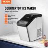 imageVEVOR Drop in Ice Chest 24quotL x 18quotW x 13quotH Stainless Steel Ice Cooler Commercial Ice Bin with Sliding Cover 409 qt Outdoor Kitchen Ice Bar Drainpipe and Drain Plug Included for Cold Wine BeerSilver