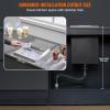 imageVEVOR Drop in Ice Chest 24quotL x 18quotW x 13quotH Stainless Steel Ice Cooler Commercial Ice Bin with Sliding Cover 409 qt Outdoor Kitchen Ice Bar Drainpipe and Drain Plug Included for Cold Wine BeerSilver