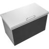 imageVEVOR Drop in Ice Chest 24quotL x 18quotW x 13quotH Stainless Steel Ice Cooler Commercial Ice Bin with Sliding Cover 409 qt Outdoor Kitchen Ice Bar Drainpipe and Drain Plug Included for Cold Wine BeerSilver
