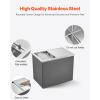 imageVEVOR Drop in Ice Chest Stainless Steel Drop in Cooler Commercial Ice Bin with Lid for Outdoor Kitchen Patio Bar DrainPipe Set Included Cooling Bins with Cover for Cold Wine BeerSliding Lid