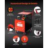 imageVEVOR Dry Ice Blasting Machine 11LBS 5KG Capacity Dry Ice Cleaning Machine with 4 Nozzles Adjustable Pressure ampamp Dry Ice Amount Movable Blaster Cleaner for Automotive Ship Aviation Chemical 120V