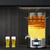 imageVEVOR Electric Brewing System 92 Gal35 L Brewing Pot AllinOne Home Beer Brewer wPump Mash Boil Device wPanel AutoManual Mode 1001800W Power 25100 Temp 1180 min Timer Recipe Memory32 Quarts
