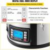 imageVEVOR Electric Brewing System 92 Gal35 L Brewing Pot AllinOne Home Beer Brewer wPump Mash Boil Device wPanel AutoManual Mode 1001800W Power 25100 Temp 1180 min Timer Recipe Memory92Gal With Pump
