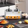 imageVEVOR Electric Cheese Dispenser with Pump 23 Qt Commercial Hot Fudge Warmer Plastic Pump Dispenser 86230 Temp Adjustable Nacho Cheese Sauce Warmer for Hot Fudge Cheese Caramel224L