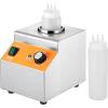 imageVEVOR Electric Cheese Dispenser with Pump 23 Qt Commercial Hot Fudge Warmer Plastic Pump Dispenser 86230 Temp Adjustable Nacho Cheese Sauce Warmer for Hot Fudge Cheese Caramel08L