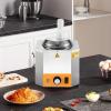 imageVEVOR Electric Cheese Dispenser with Pump 23 Qt Commercial Hot Fudge Warmer Plastic Pump Dispenser 86230 Temp Adjustable Nacho Cheese Sauce Warmer for Hot Fudge Cheese Caramel24LPlastic Pump