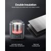 imageVEVOR Electric Cheese Dispenser with Pump 23 Qt Commercial Hot Fudge Warmer Plastic Pump Dispenser 86230 Temp Adjustable Nacho Cheese Sauce Warmer for Hot Fudge Cheese Caramel24LPlastic Pump