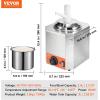 imageVEVOR Electric Cheese Dispenser with Pump 23 Qt Commercial Hot Fudge Warmer Plastic Pump Dispenser 86230 Temp Adjustable Nacho Cheese Sauce Warmer for Hot Fudge Cheese Caramel1063L x 874W x 1535H