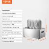 imageVEVOR Electric Commercial Glass Washer 5Brush Bar Glass Cleaner 1200 CupsHour Wine Glass Cleaning Machine Bar Glass Washer for Champagne Glasses Beer Cups Mugs Perfect for Bars and CafesGlass Polisher