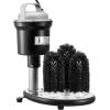 imageVEVOR Electric Commercial Glass Washer 5Brush Bar Glass Cleaner 1200 CupsHour Wine Glass Cleaning Machine Bar Glass Washer for Champagne Glasses Beer Cups Mugs Perfect for Bars and CafesGlass Washer