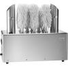 imageVEVOR Electric Commercial Glass Washer 5Brush Bar Glass Cleaner 1200 CupsHour Wine Glass Cleaning Machine Bar Glass Washer for Champagne Glasses Beer Cups Mugs Perfect for Bars and CafesGlass Polisher