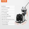imageVEVOR Electric Commercial Glass Washer 5Brush Bar Glass Cleaner 1200 CupsHour Wine Glass Cleaning Machine Bar Glass Washer for Champagne Glasses Beer Cups Mugs Perfect for Bars and CafesGlass Washer