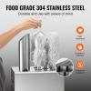imageVEVOR Electric Commercial Glass Washer 5Brush Bar Glass Cleaner 1200 CupsHour Wine Glass Cleaning Machine Bar Glass Washer for Champagne Glasses Beer Cups Mugs Perfect for Bars and CafesGlass Polisher
