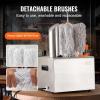 imageVEVOR Electric Commercial Glass Washer 5Brush Bar Glass Cleaner 1200 CupsHour Wine Glass Cleaning Machine Bar Glass Washer for Champagne Glasses Beer Cups Mugs Perfect for Bars and CafesGlass Polisher