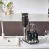 imageVEVOR Electric Commercial Glass Washer 5Brush Bar Glass Cleaner 1200 CupsHour Wine Glass Cleaning Machine Bar Glass Washer for Champagne Glasses Beer Cups Mugs Perfect for Bars and CafesGlass Washer