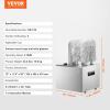 imageVEVOR Electric Commercial Glass Washer 5Brush Bar Glass Cleaner 1200 CupsHour Wine Glass Cleaning Machine Bar Glass Washer for Champagne Glasses Beer Cups Mugs Perfect for Bars and CafesGlass Polisher