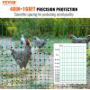imageVEVOR Electric Fence Netting 42quotH x 164L PE Net Fencing with Posts and DoubleSpiked Stakes Utility Portable Mesh for Goats Sheep Lambs Deer Hogs Dogs for Farms Backyards and Ranches48in168ft