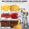 imageVEVOR Electric Grain Mill Grinder 3000W Spice Grinders Commercial Corn Mill with Funnel Thickness Adjustable Powder Machine Heavy Duty Feed Flour Cereal Mill Wheat Grinders Dry ampamp Wet GrinderWetDry