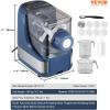 imageVEVOR Electric Pasta Maker 150W Automatic Noodle Maker Machine with 8 Pasta Shapes 4 Intelligent Modes 500g Flour Capacity Pasta Maker Machine with Measuring Cups Cleaning Brush for Home KitchenBlue1