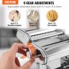 imageVEVOR Electric Pasta Maker 150W Automatic Noodle Maker Machine with 8 Pasta Shapes 4 Intelligent Modes 500g Flour Capacity Pasta Maker Machine with Measuring Cups Cleaning Brush for Home KitchenSilvermanual