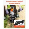imageVEVOR Electric Post Hole Digger 571 in Auger Bit with 1500W Powerful Motor 140 RPM Alloy Steel Earth Auger Drill Bit with 1024 in Extension Rod for Post Hole Digging Drilling ampamp Tree Planting