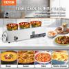 imageVEVOR Electric Soup Warmer Two 634QT Pots ampamp Three 13 Pans Stainless Steel Commercial Food Warmer with 86185F Adjustable Temp 1500W Bain Marie Soup Station for Restaurant Buffet37L Pots