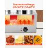 imageVEVOR Electric Soup Warmer Two 634QT Pots ampamp Three 13 Pans Stainless Steel Commercial Food Warmer with 86185F Adjustable Temp 1500W Bain Marie Soup Station for Restaurant Buffet26L Pots