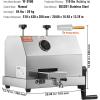 imageVEVOR Electric Sugar Cane Juicer 800W Sugarcane Juicer Machine with 661LBSH High Output 4 Stainless Steel Roller Auto Roller Pressure Adjustment Sugarcane Juice Press Extractor for HomeCommercial3 Rollers Manual