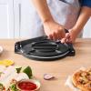 imageVEVOR Electric Tortilla Maker Automatic Corn Tortilla Making Machine with NonStick Coating and Two Molds4 in  6 in Electric Chapatti Machine Suitable for Produce Sopes Roti Pita Tortilla Pizza984 inches