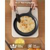 imageVEVOR Electric Tortilla Maker Automatic Corn Tortilla Making Machine with NonStick Coating and Two Molds4 in  6 in Electric Chapatti Machine Suitable for Produce Sopes Roti Pita Tortilla Pizza98 x 8 x 47 inch