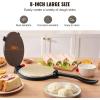 imageVEVOR Electric Tortilla Maker Automatic Corn Tortilla Making Machine with NonStick Coating and Two Molds4 in  6 in Electric Chapatti Machine Suitable for Produce Sopes Roti Pita Tortilla Pizza787 inches