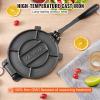 imageVEVOR Electric Tortilla Maker Automatic Corn Tortilla Making Machine with NonStick Coating and Two Molds4 in  6 in Electric Chapatti Machine Suitable for Produce Sopes Roti Pita Tortilla Pizza787 inches