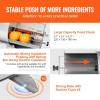 imageVEVOR Electric Vegetable Slicer 005quot012mm Thickness Adjustable Commercial Slicer Machine Convertible to Manual Stainless Steel Food Cutter Slicing Machine Large Feed Port for Potato TomatoElectric13in