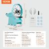 imageVEVOR Electric Vegetable Slicer 005quot012mm Thickness Adjustable Commercial Slicer Machine Convertible to Manual Stainless Steel Food Cutter Slicing Machine Large Feed Port for Potato TomatoManualPlastic