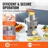 imageVEVOR Electric Vegetable Slicer 4 in 1 Multifunctional Food Cutter 200W Vegetable Chopper for Slicing Shredding Dicing and Slitting with CutResistant Gloves for Commercial and Home UseUpgraded Model