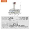 imageVEVOR Electronic Price Computing Scale 66 LB Digital Deli Weight Scales LCD ampamp LED Digital Commercial Food Fruit Meat Produce Counting Weight for Retail Store Kitchen Restaurant Market and FarmerPrice Computing Scale with Printer