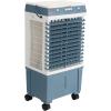imageVEVOR Evaporative Air Cooler 3100 CFM with 9 Gallon Water Tank Swamp Cooler Portable Cooling Fan with Remote Control 12H Timer 4 Ice Boxes Quiet Operation 3 Wind Speeds for Outdoor Indoor Use1400CFM