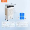 imageVEVOR Evaporative Air Cooler 3100 CFM with 9 Gallon Water Tank Swamp Cooler Portable Cooling Fan with Remote Control 12H Timer 4 Ice Boxes Quiet Operation 3 Wind Speeds for Outdoor Indoor Use2100CFM