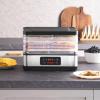 imageVEVOR Food Dehydrator 10 Trays Stainless Steel Food Dehydrator Machine 1000W Dehydrators with Digital Adjustable Timer ampamp Temp Dehydrator for Jerky Herb Meat Beef Fruit Dog Treats and Vegetables5Trays300W